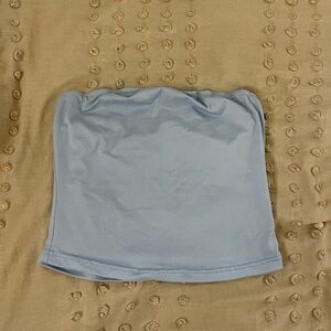 Light Blue Tube Top